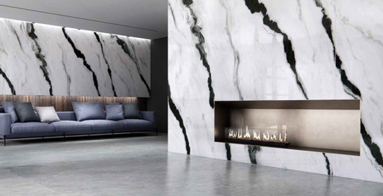 Panda-White-Sintered-Stone-Slab-on-Interior-Design-Wall