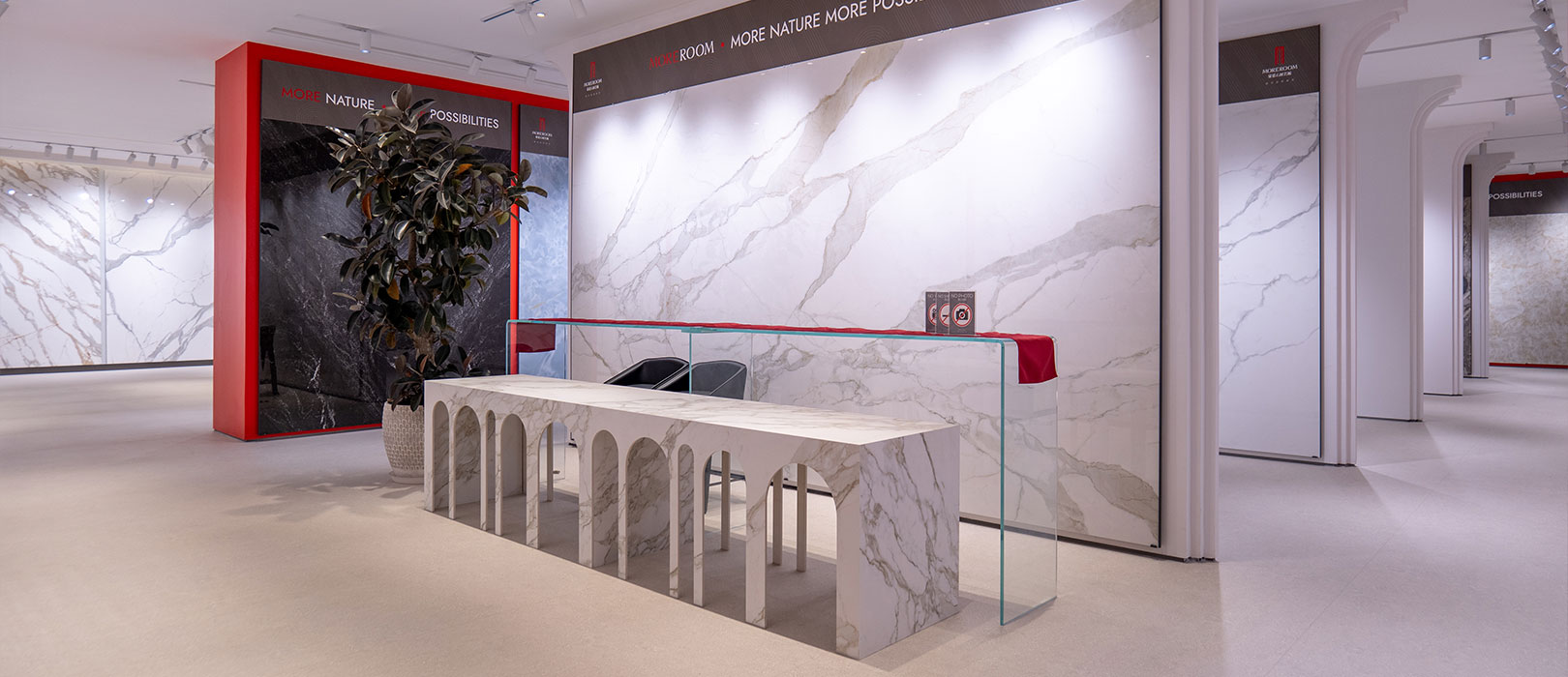MOREROOM STONE sintered stone application showcase