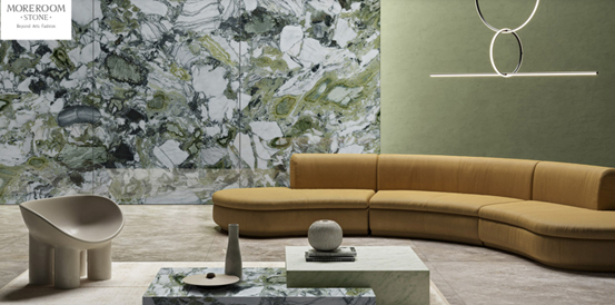 Essence Series slab detail highlighting veining, translucency, and layered depth