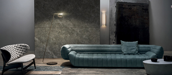 MOREROOM STONE Travertine Series Sintered Stone Texture Detail